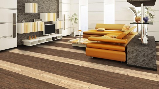 Graboplast vinyl padló a nappaliban