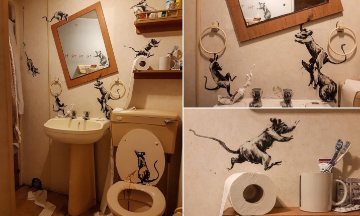Fotó: Banksy Instagram / Daily Mail